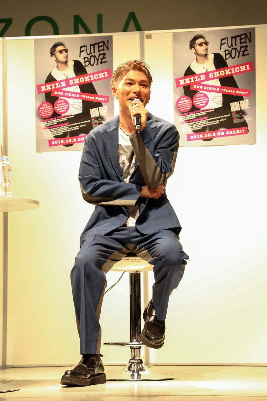 Exile Shokichi 自身の誕生日に開催したリリースイベントでファンにソロツアーを宣言 Musicman