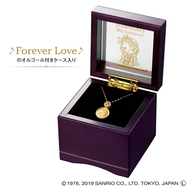 yoshikitty10周年記念 宝飾純金コインペンダントが世界限定発売開始 