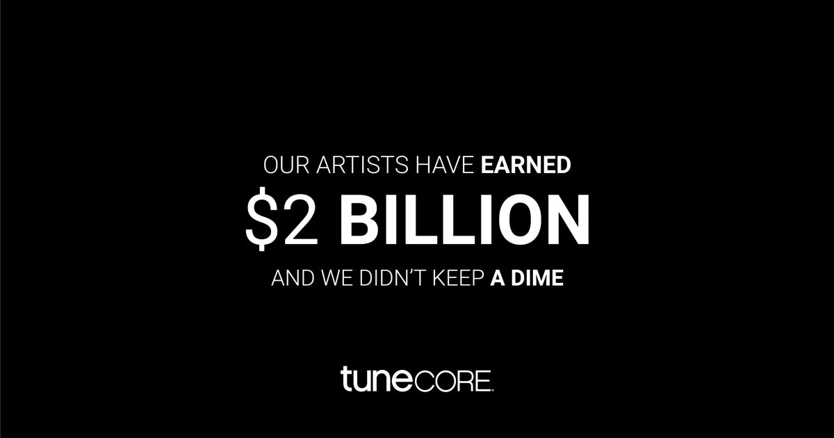 Tunecore Us 利用アーティストへの還元額が累計2 000億円を突破 世界的にインディペンデントアーティストのシェア広がる Musicman