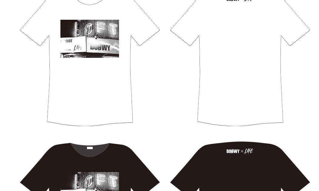BOØWY×LOFT、コラボレーションTシャツを期間限定で発売 | Musicman
