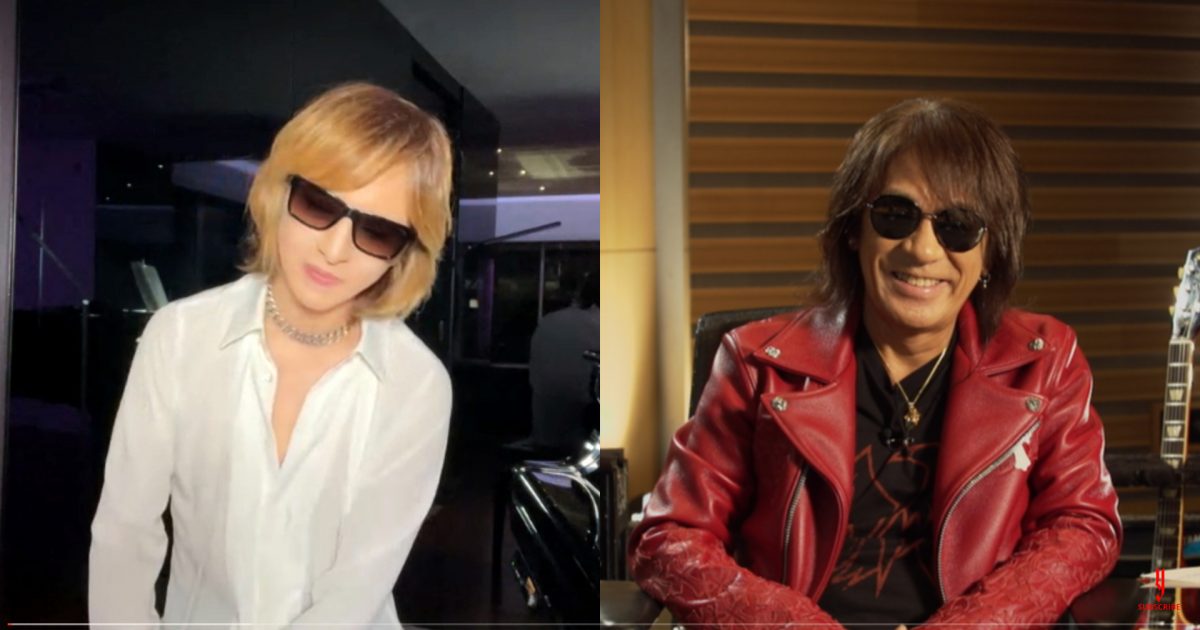 B'z 松本孝弘×X JAPAN YOSHIKIの対談が実現、コラボの可能性も | Musicman