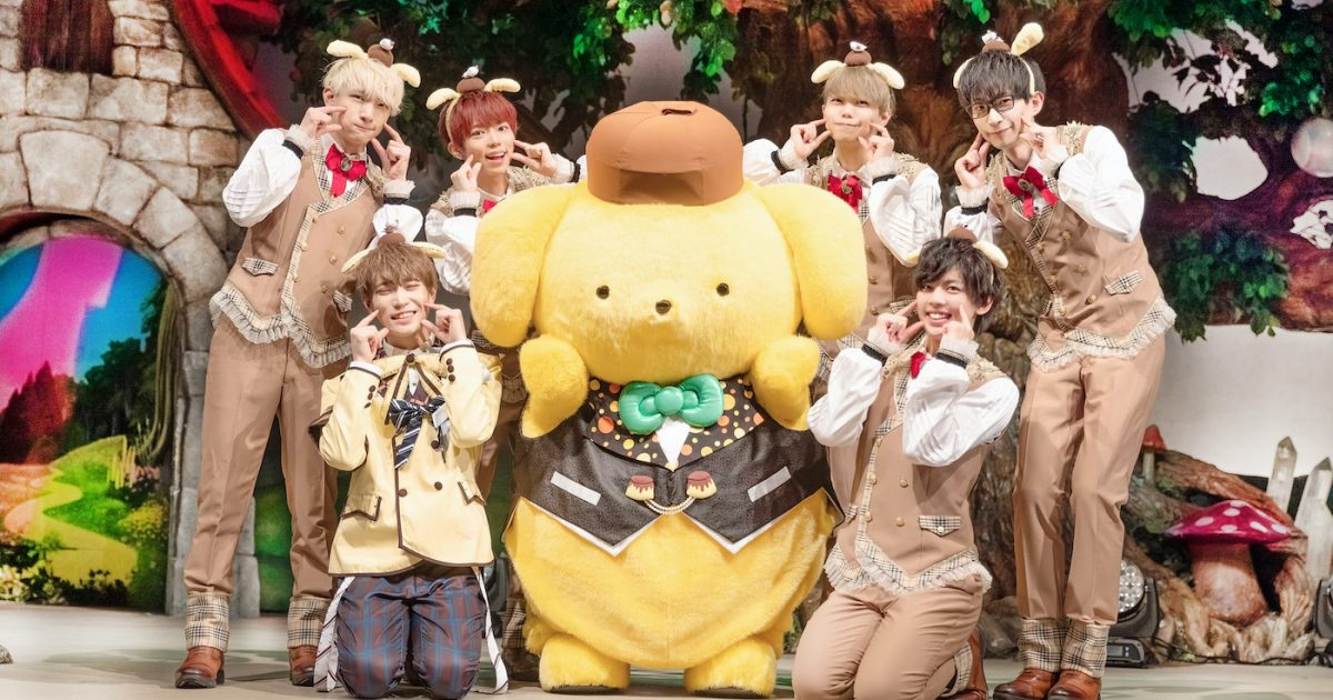 パンダドラゴン、夢のステージ・サンリオピューロランドでポムポム