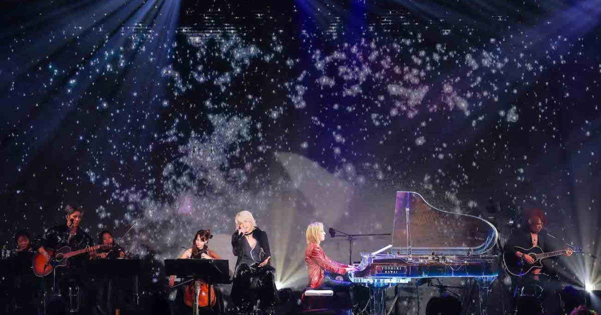 YOSHIKI、世界一豪華なディナーショー初日はTHE LAST ROCKSTARS