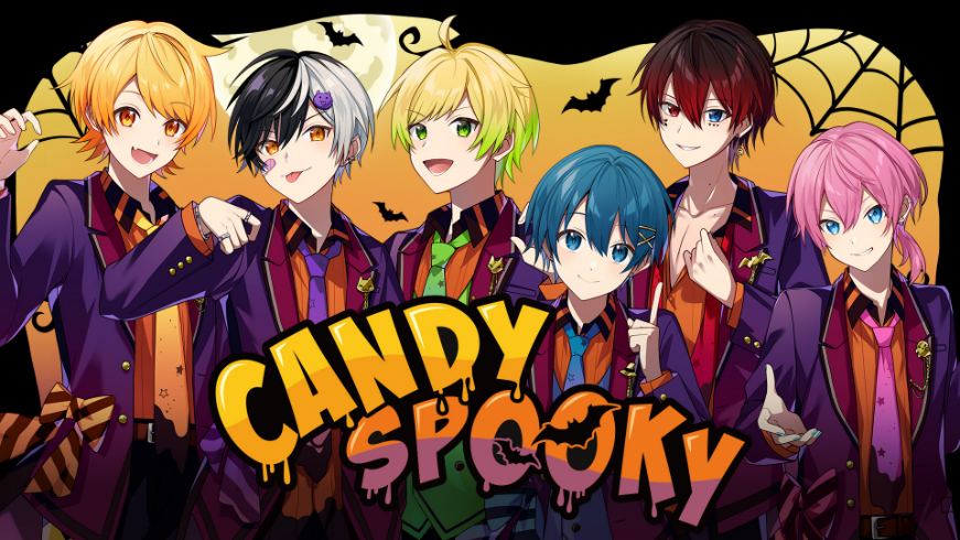 AMPTAKxCOLORS、グループ初のハロウィン曲「CANDY SPOOKY」ミュージックビデオを公開 AKIYA  （ex.Kagrra,）が楽曲提供 | Musicman